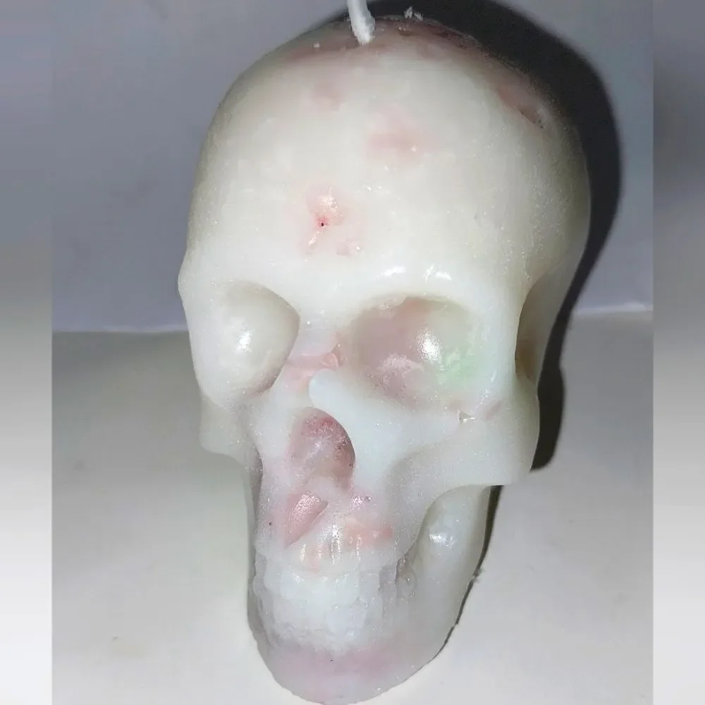 Hand crafted mini skull limited edition from our raging skull candle collection